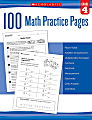 Scholastic Teacher Resources Math Practice Pages, Grade 4 1 thumbnail image