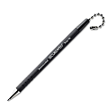 MMF Industries Secure-A-Pen Anti-Microbial Replacement Pen, Black