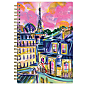 2024-2025 Blue Sky TWD Weekly/Monthly Planning Calendar, 5" x 8", Paris from the Rooftops, July To June, 147463