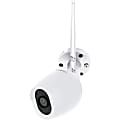 Energizer Smart 1080p Outdoor Camera with Camera Streaming (White) - 15 ft Night Vision - H.264 - 1920 x 1080 - 2.80 mm - CMOS - Surface Mount, Wall Mount - Google Assistant, Alexa, Google Home Supported 1 thumbnail image