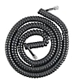 GE Phone Coil Cord, 12', Black 1 thumbnail image