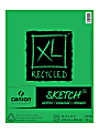 Canson XL Sketch Pads, Fold-Over, 11" x 14", 100 Sheets, Pack Of 3 1 thumbnail image