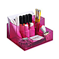 Really Useful Box® Desk Accessories Pencil Cup Organizer, Translucent Rose