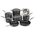 Cuisinart Chef's Classic Anodized Titanium Nonstick 13-Piece Cookware Set, Black 1 thumbnail image