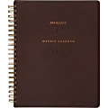 2023-2024 AT-A-GLANCE® Signature Collection Academic 13-Month Weekly/Monthly Planner, 8-1/2" x 11", Brown, July 2023 to July 2024, YP905A09