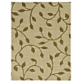 Foss Floors Area Rug, 6'H x 8'W, Vine, Green/Beige 1 thumbnail image