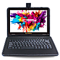 NEW LINSAY® 10.1" Octa Core 256GB Storage, 4GB RAM, Android 15 Tablet Dual Camera with Black Keyboard 1 thumbnail image
