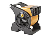 Lasko® 3-Speed Pro-Performance High Velocity Utility Fan, 14.75H" x 14.5"W x 11.5"D, Yellow/Black 1 thumbnail image