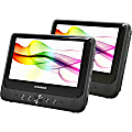 Sylvania SDVD9805 Car DVD Player - 9" LCD - 16:9 - DVD Video, Video CD, MPEG-4 - SD - USBHeadrest-mountable