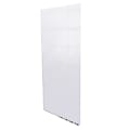 Ghent Aria Low-Profile Magnetic Glass Whiteboard, 60" x 36", White 1 thumbnail image
