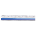 Westcott® Magnifying Acrylic Ruler, 12", Clear 1 thumbnail image
