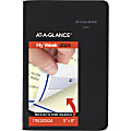2024 AT-A-GLANCE® QuickNotes Weekly/Monthly Appointment Book Planner, 5" x 8", Black, January To December 2024, 760205
