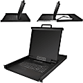 StarTech.com 16 Port KVM Console for Server Rack - Rackmount LCD - 19in - 1U 1 thumbnail image