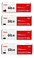 Canon® 045H Black; Cyan; Magenta; Yellow High Yield Toner Cartridges Combo, Pack Of 4, 1246C001,1245C001,1244C001,1243C001 1 thumbnail image