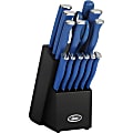 Oster Langmore 15-Piece Stainless Steel Cutlery Set, Dark Blue 1 thumbnail image