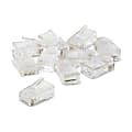 Belkin 50 Micron RJ45 Plugs - 10 - RJ-45 Network Male - Clear 1 thumbnail image