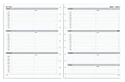 TUL® Discbound Weekly Refill Pages, Timed, Letter Size, January To December 2023 1 thumbnail image