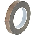 Office Depot® Brand PTFE Glass Cloth Tape, 10 Mils, 3" Core, 0.75" x 108', Brown 1 thumbnail image
