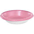 Amscan Paper Bowls, 20 Oz, New Pink, 20 Bowls Per Box, Case Of 5 Boxes
