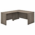 Bush Business Furniture Studio C 60"W L-Shaped Corner Desk With Return, Modern Hickory, Standard Delivery 1 thumbnail image