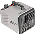 Comfort Zone Heater/Fan - Electric - 750 W to 1500 W - 3 x Heat Settings - 800 Sq. ft. Coverage Area - 1500 W - 120 V AC - 12.50 A - Portable - White 1 thumbnail image