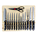 Gibson Home Wildcraft Cutlery Set, Black 1 thumbnail image