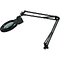 Lorell® LED Magnifying Clamp Lamp, Black 1 thumbnail image
