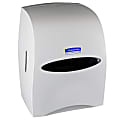 Kimberly-Clark® Sanitouch Wall-Mount Hard Roll Towel Dispenser, 16 1/8" x 12 5/8" x 10 1/4", White