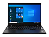 Lenovo ThinkPad L15 Gen1 20U7004CUS 15.6" Touchscreen Laptop - AMD Ryzen 5 PRO 4650U Hexa-core (6 Core) 2.10 GHz - 8 GB RAM - 256 GB SSD - Black - Windows 10 Pro - AMD Radeon Graphics