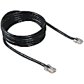 Belkin Cat.6 UTP Patch Cable - 1 ft Category 6 Network Cable - First End: 1 x RJ-45 Network - Male - Second End: 1 x RJ-45 Network - Male - Patch Cable - Black