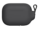 Moshi Pebbo Carrying Case Apple AirPods Pro - Shadow Black - Wrist Strap - 2" Height x 2.8" Width x 1" Depth 1 thumbnail image