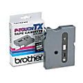 Brother® TX-2311 Black-On-White Tape, 0.5" x 50'