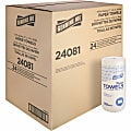 Genuine Joe 2-Ply Household Paper Towels, 100% Recycled, 100 Sheets Per Roll, Pack Of 24 Rolls
