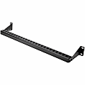 StarTech.com 1U Horizontal Cable Management Bar w/Adjustable Depth, 19" Rack-Mountable Lacing Bar For Organized Racks/Cabinets/Patch Panel 1 thumbnail image