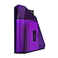 Really Useful Box® Desk Accessories Magazine File, Translucent Purple