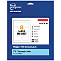 Avery® Ultra Duty® Permanent GHS Chemical Labels, 97184-WMU100, Rectangle, 2" x 3", White, Pack Of 800 1 thumbnail image