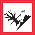 Tape Logic® Pre™Printed Shipping Labels, DL4147, 1" x 1", Environment Pictogram, Black/Red/White, Roll Of 500 1 thumbnail image