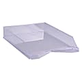 Really Useful Box® Desk Accessories Letter Tray, Clear