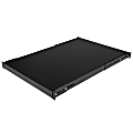 StarTech.com 1U Adjustable Mounting Depth Rack Mount Shelf - Heavy Duty Fixed Rack Shelf - 175lbs / 80kg 1 thumbnail image