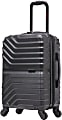 InUSA Aurum ABS Rolling Carry-On, 21-11/16”H x 14-13/16”W x 8-1/2”D, Black 1 thumbnail image