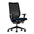 HON® Nucleus® Mesh-Back Work Chair, 42 3/4"H x 28 3/4"W x 25 3/4"D, Blue Lagoon/Black