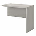 Bush Business Furniture Echo 37"W Desk Return, Gray Sand, Standard Delivery