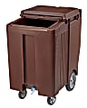 Cambro SlidingLid Ice Caddy, Tall, 200-Lb Capacity, Dark Brown 1 thumbnail image