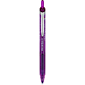 Pilot Precise V5 RT Floral Rollerball Pen, Extra Fine Point, 0.5mm, Purple Barrel, Purple Ink, Single Pen 1 thumbnail image