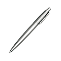 Parker® Jotter™ Ballpoint Pen, Medium Nib, 0.7 mm, Stainless Steel Barrel, Blue Ink 1 thumbnail image
