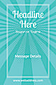 Custom A-Frame Sign, Abstract Rays 1 thumbnail image