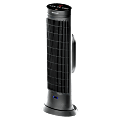 Honeywell® 1500 Watts Electric Ceramic Oscillating Heater, 2 Heat Settings, 23.25"H x 8.75"W x 6.75"D, Black 1 thumbnail image