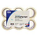 Office Depot® Brand Packaging Tape, 2" x 55 Yd., 3.0 Mil Thickness, Clear, Pack Of 6 1 thumbnail image