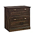 Sauder® Barrister Lane 32-3/8"W x 19-1/2"D Lateral 2-Drawer File Cabinet, Iron Oak 1 thumbnail image