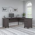 Bush Business Furniture Somerset 72"W L-Shaped Corner Desk, Storm Gray, Standard Delivery 1 thumbnail image